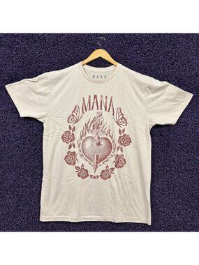 Mana Vivir Sin Aire Tour T-Shirt Size Extra Large